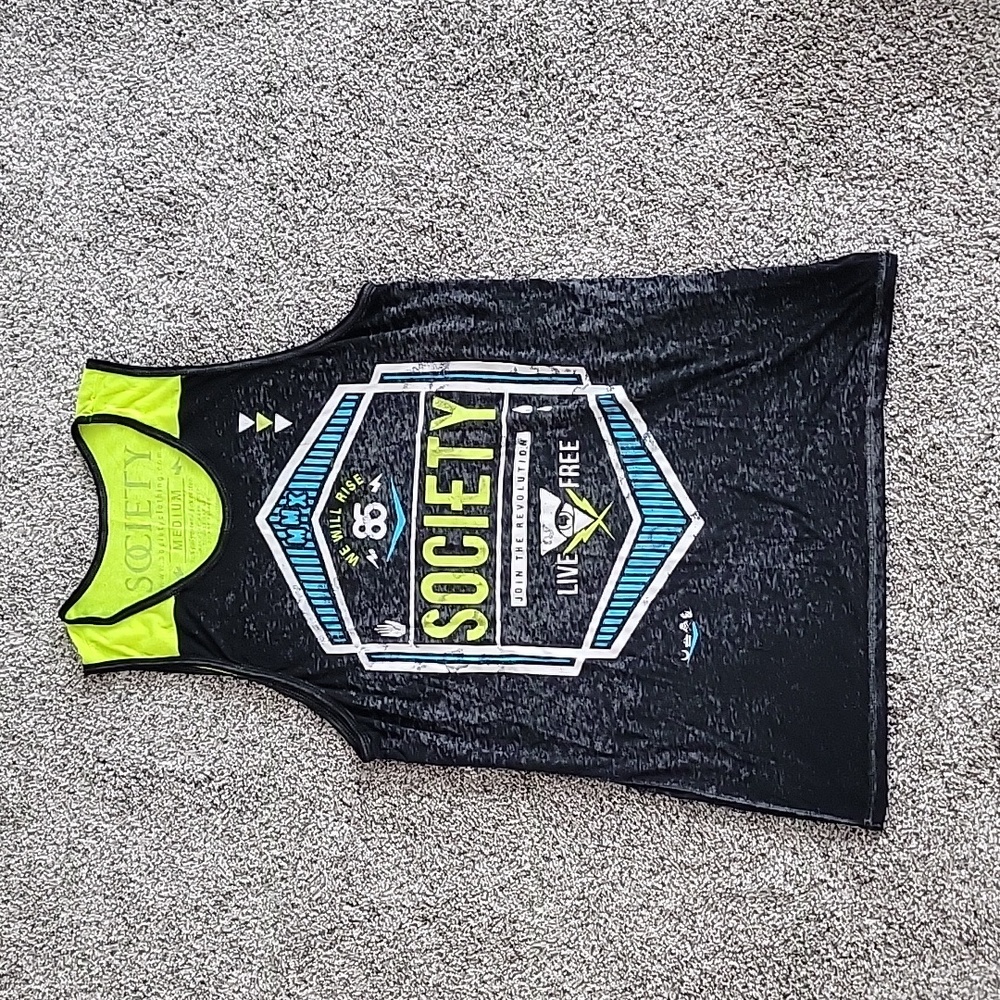 Men's Society tank top. MEDIUM
